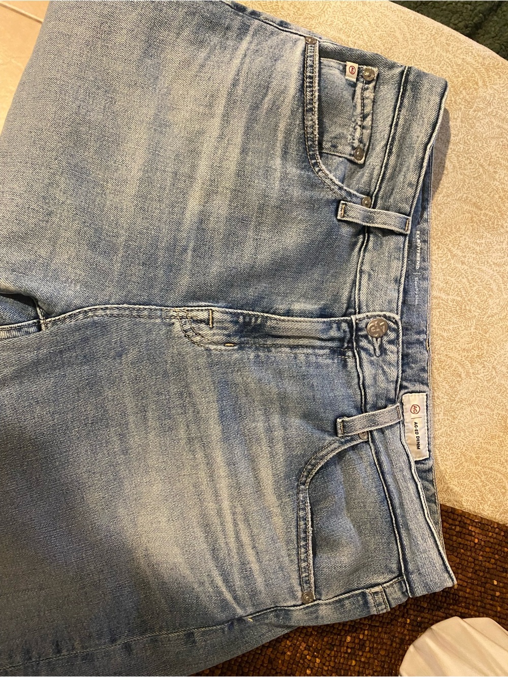 AG women’s, ex-boyfriend style, distressed jeans - Picture 4 of 6
